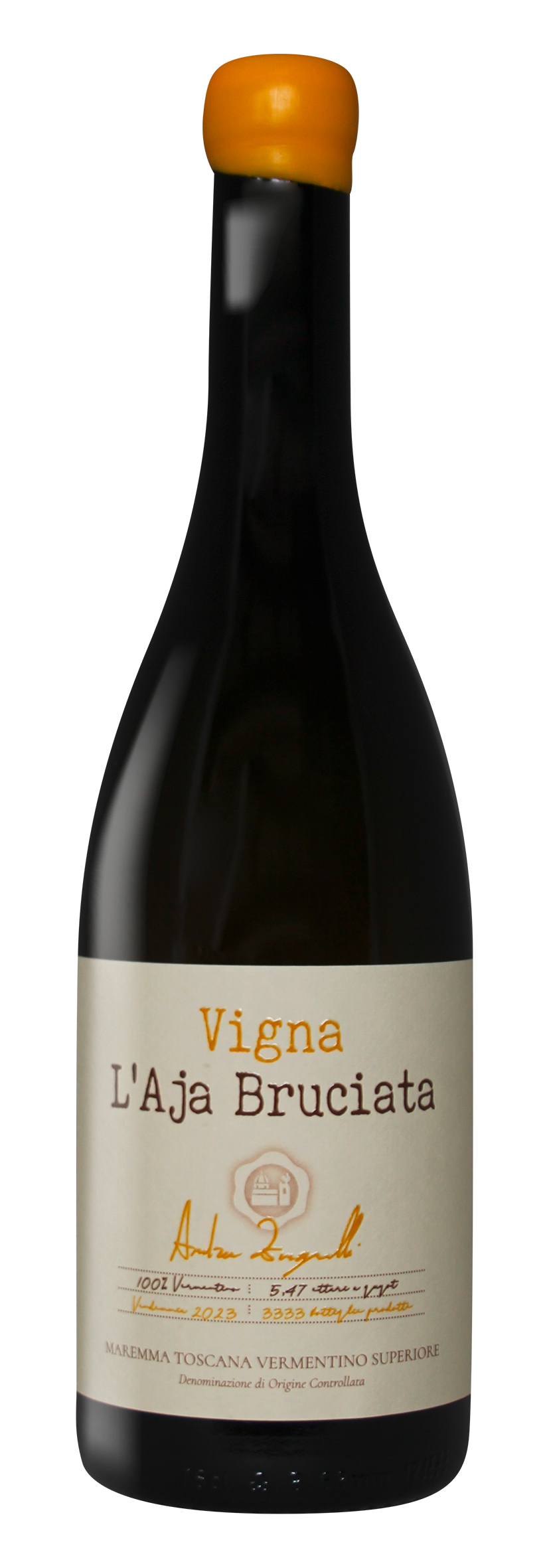 Maremma Toscana DOC Vermentino Superiore Vigna L´Aja Bruciata 2023