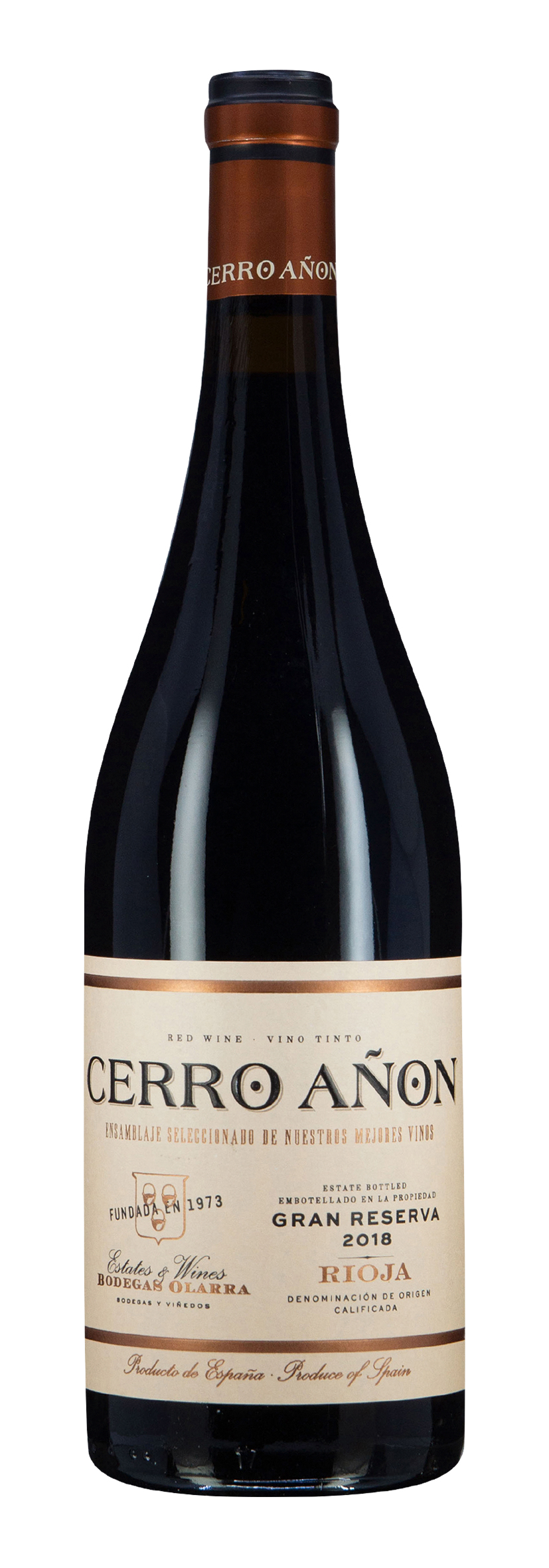 Rioja DOCa Gran Reserva Cerro Añon 2018