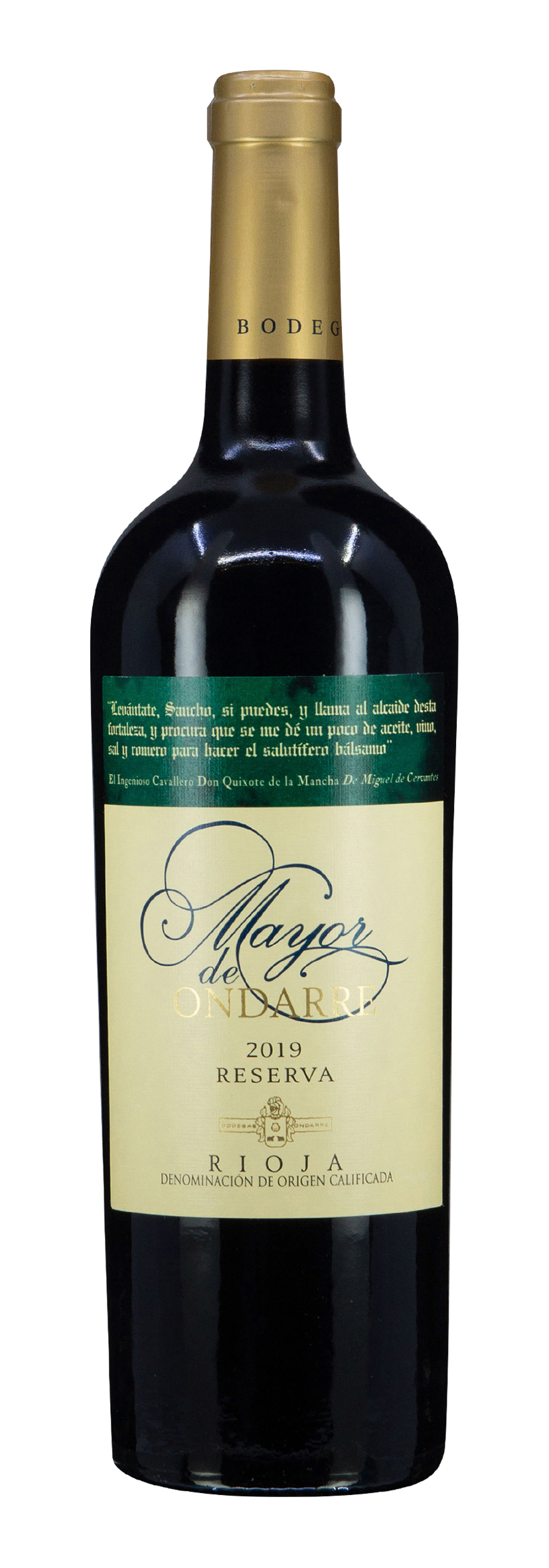 Rioja DOCa Mayor de Ondarre Reserva 2019
