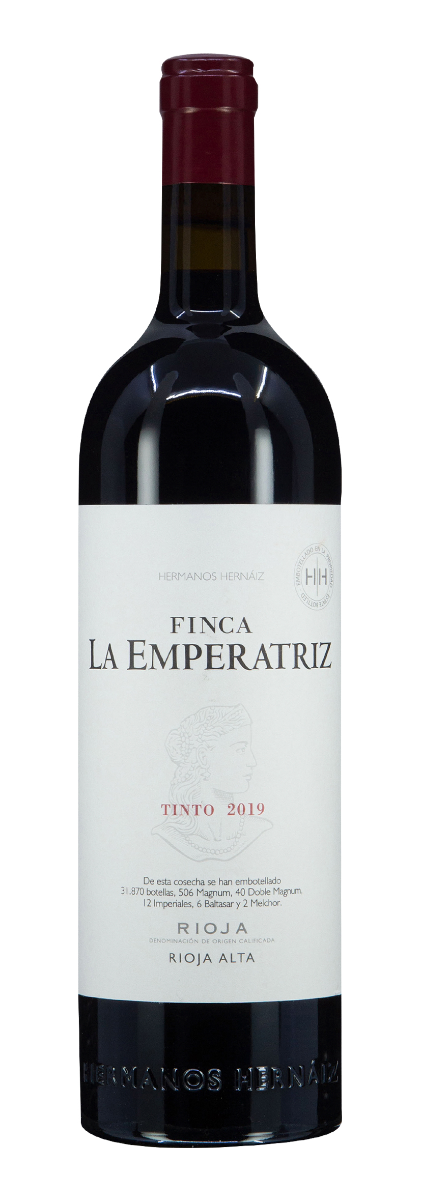 Rioja DOCa Alta Finca La Emperatriz Viñedo Singular 2019
