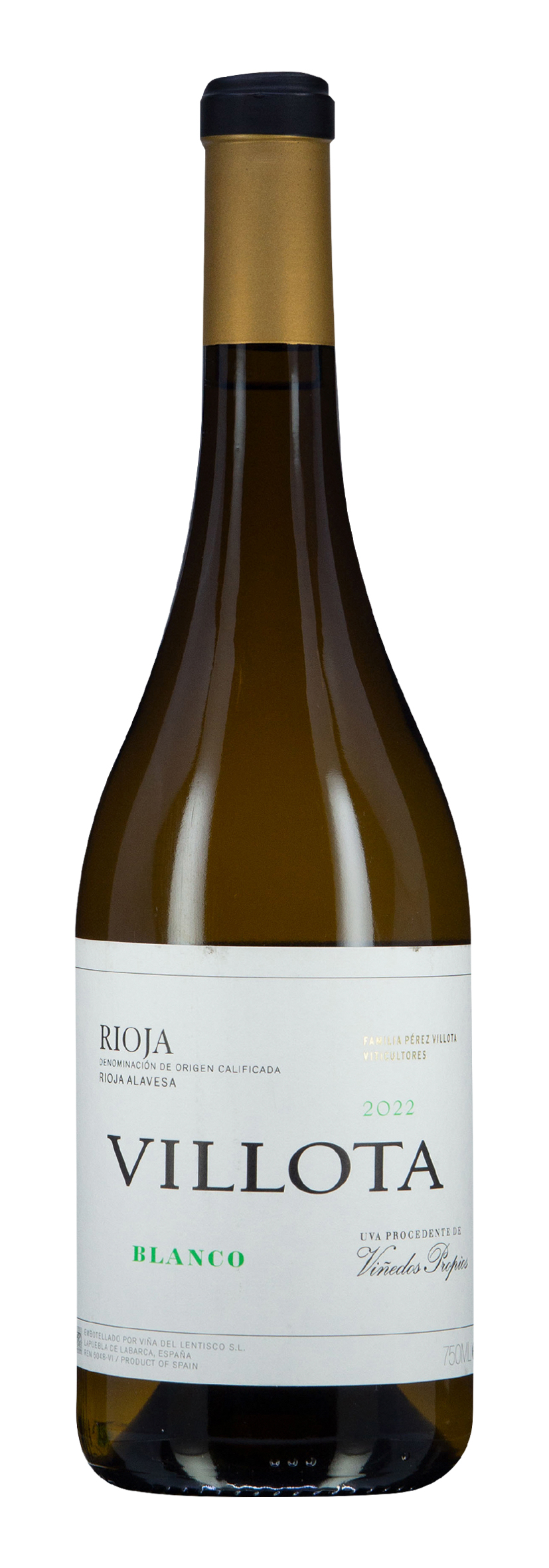 Rioja DOCa Alavesa Villota Blanco 2022