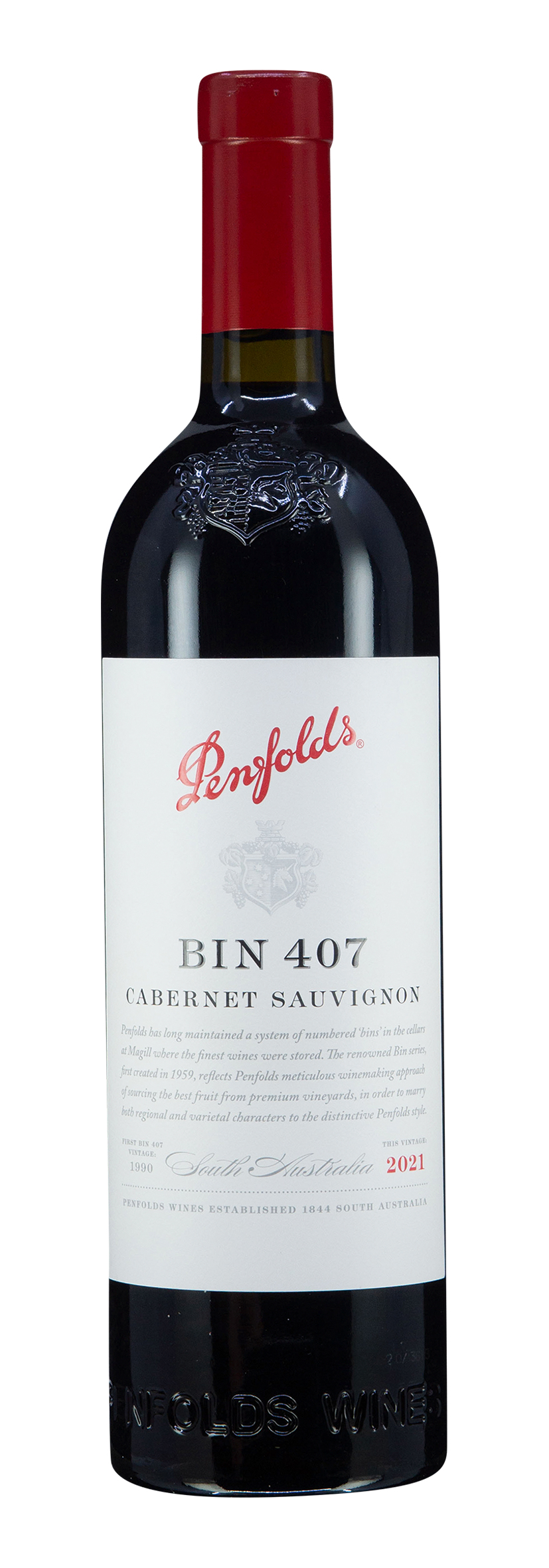 Bin 407 Cabernet Sauvignon 2021