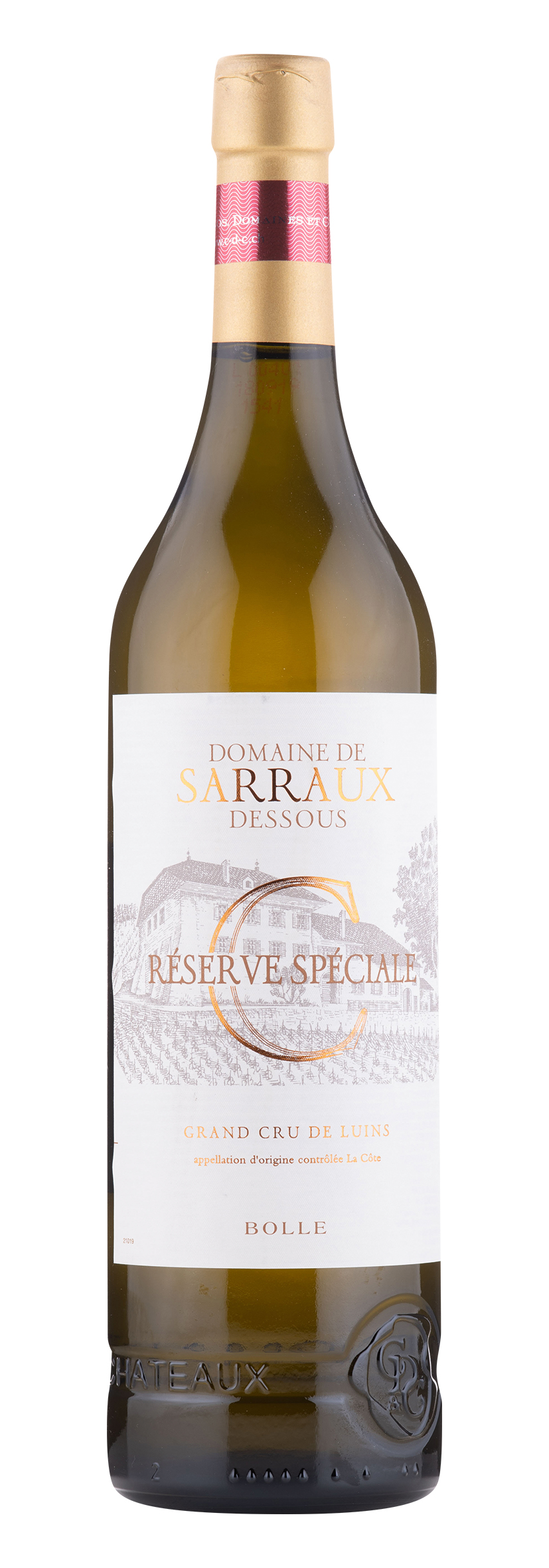 La Côte AOC Réserve Spéciale Domaine de Sarraux-Dessous 2017