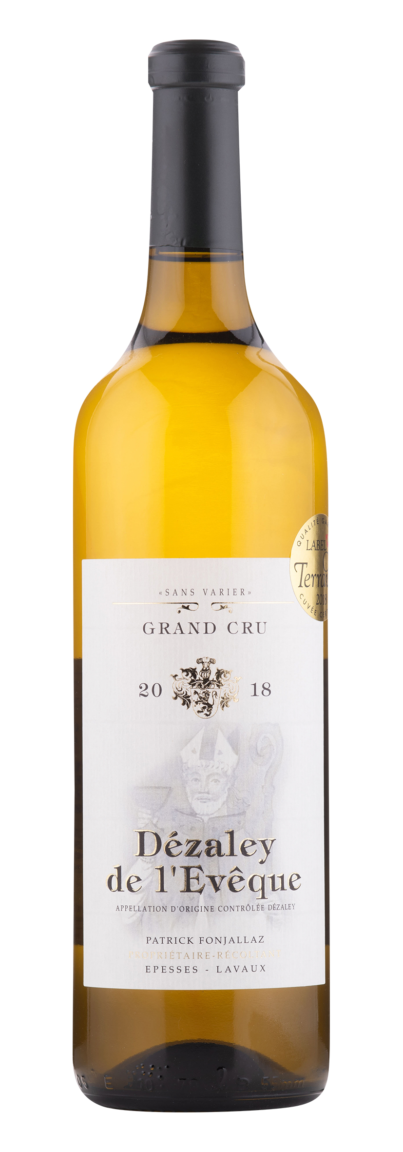 Dézaley Grand Cru AOC Dézaley de l'Evêque 2018