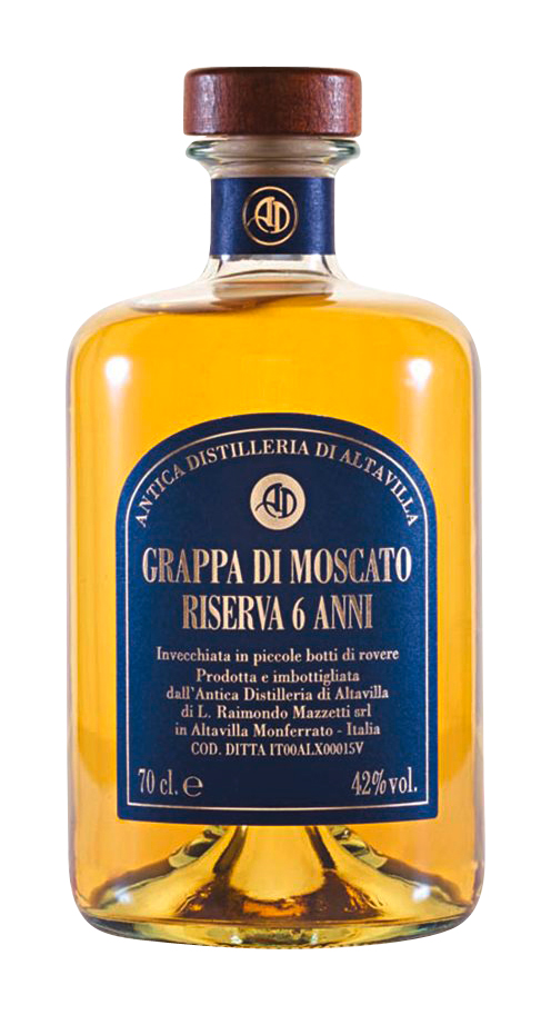 Grappa di Moscato Riserva 6 anni 0