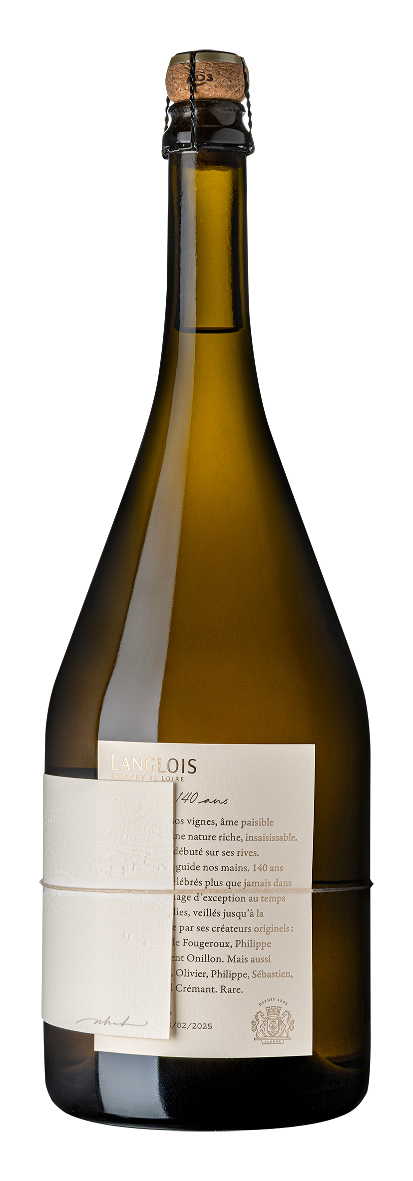 Crémant de Loire AOC Cadence 140 ans 2004