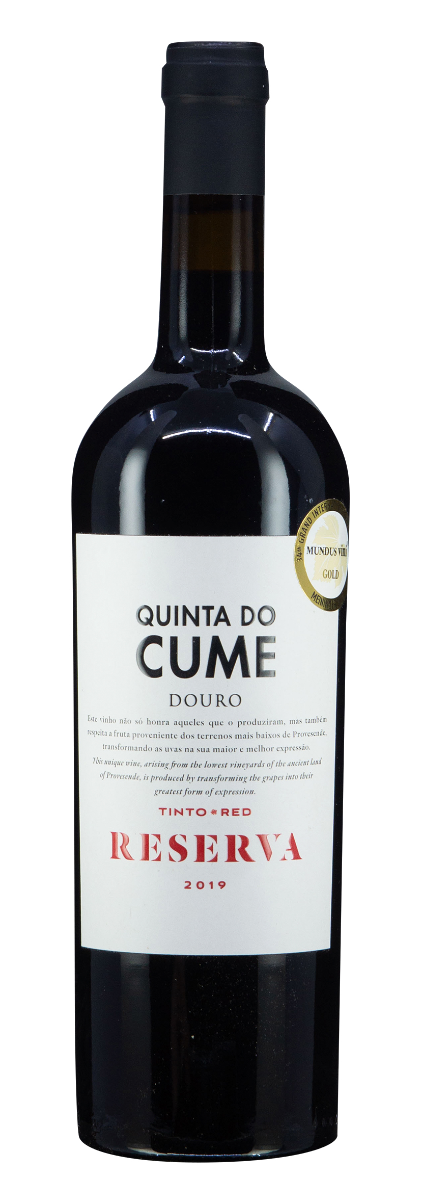 Douro DOC Quinta do Cume Red Reserva 2019