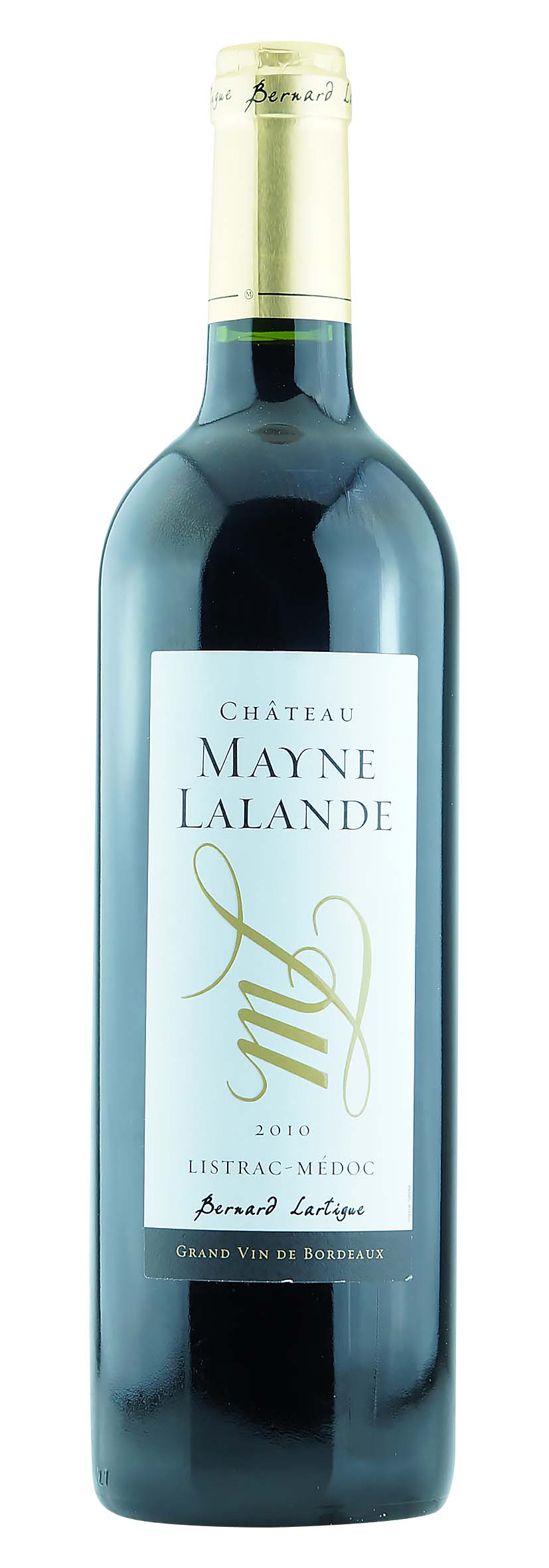 Listrac-Médoc AOC Cru Bourgeois Château Mayne Lalande 2010