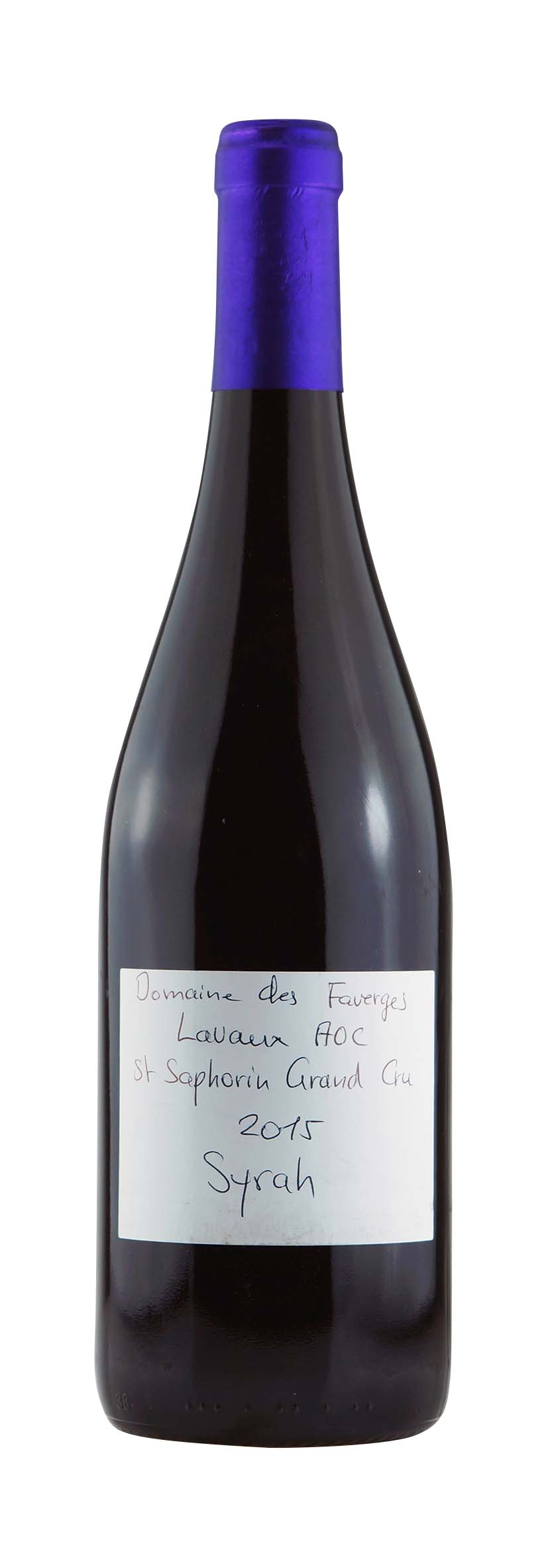 Lavaux AOC Saint-Saphorin Grand Cru La Syrah 2015