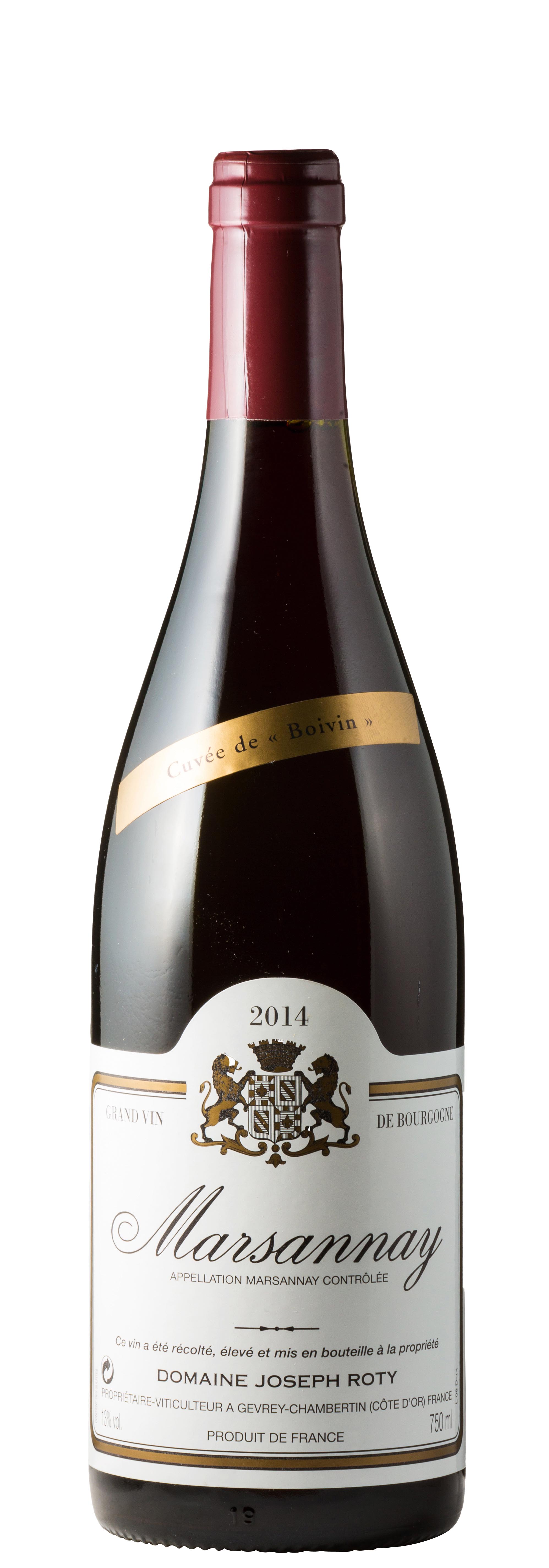Marsannay AOC Boivin 2014