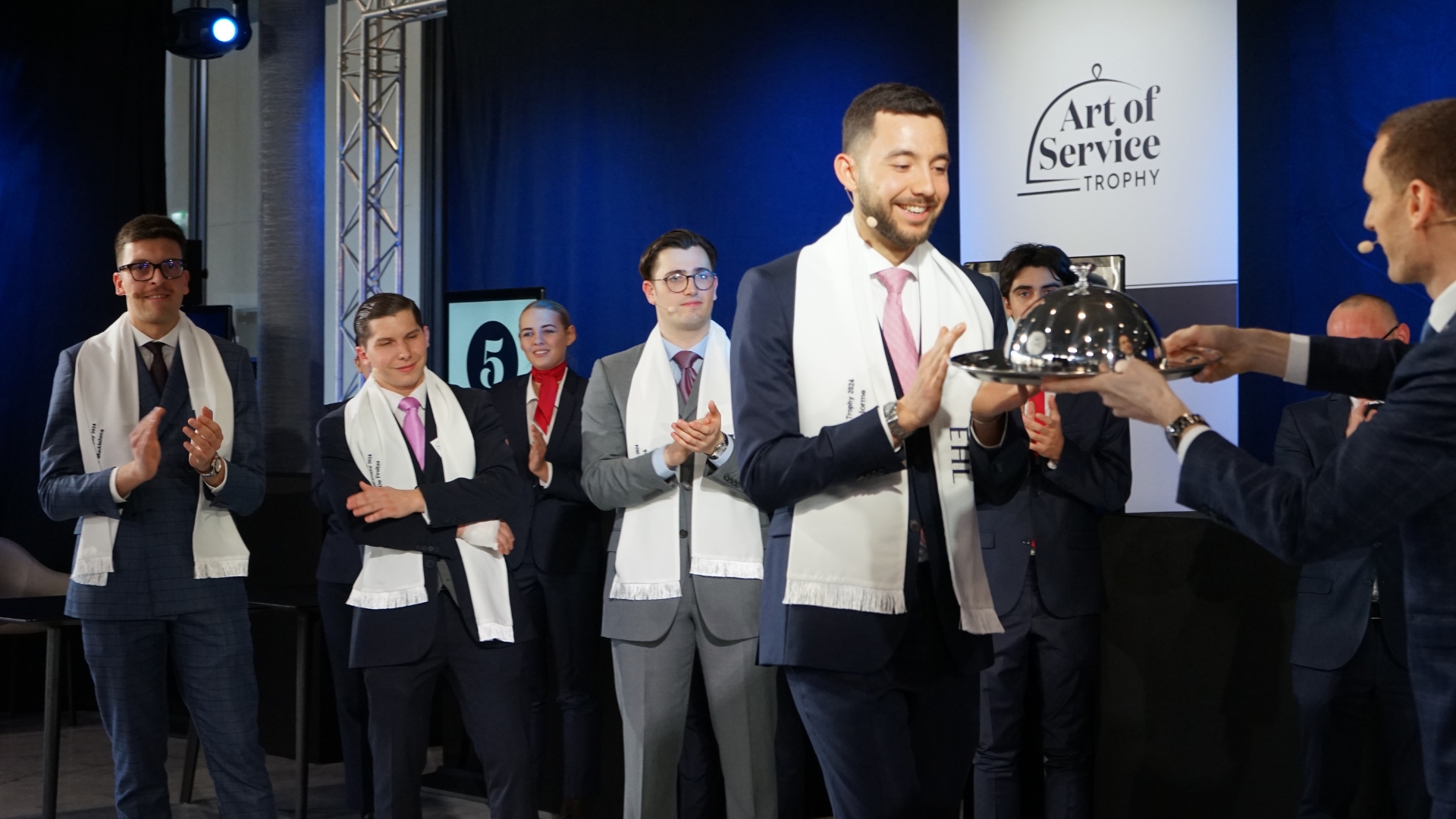 Maxime Delorme a remporté le premier EHL Art of Service Trophy (photo m.à.d.) Maxime Delorme a remporté le premier EHL Art of Service Trophy (photo m.à.d.)