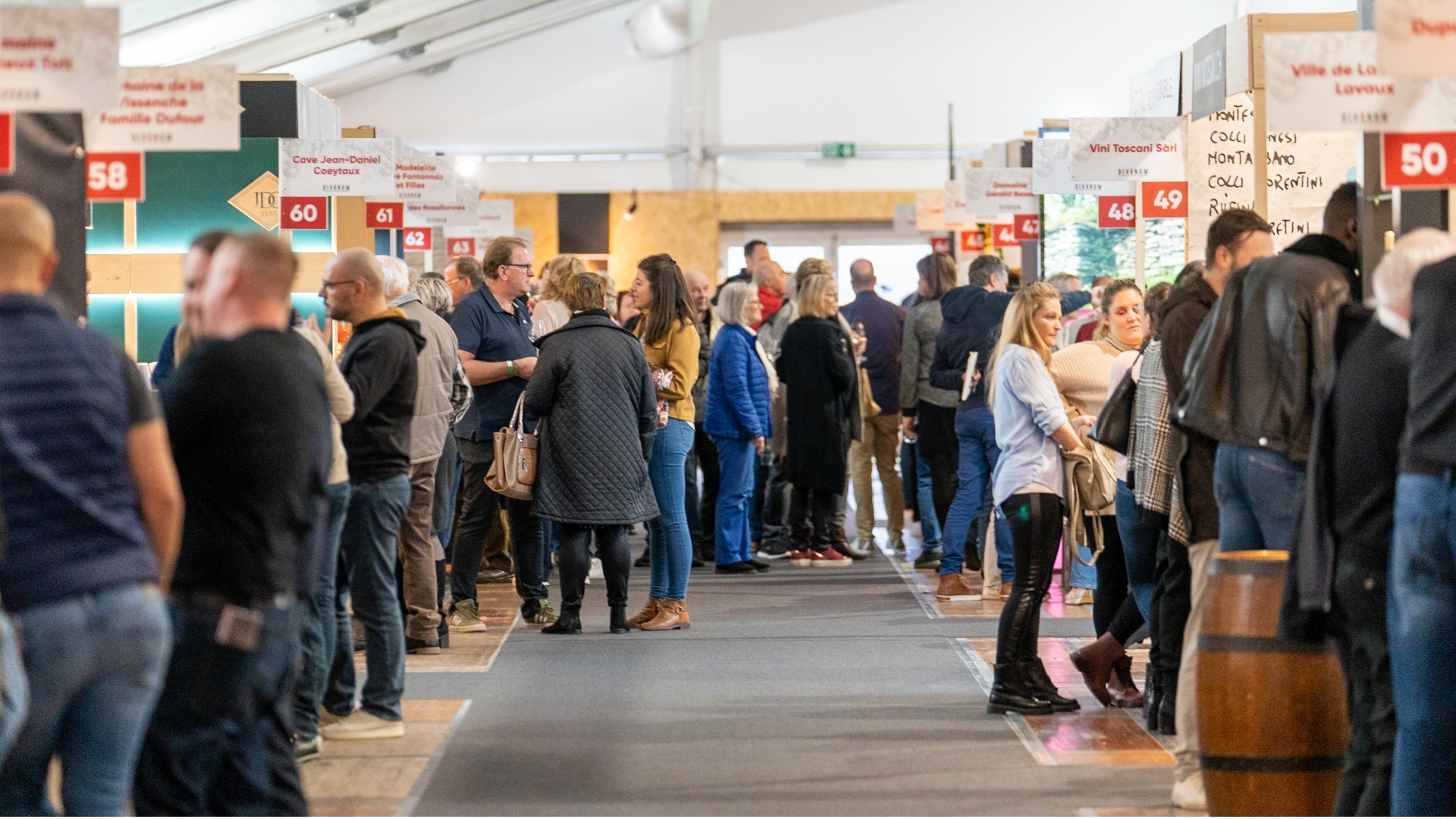 L'édition 2025 du salon des vins Divinum ouvre le 26 mars (photo: Chassot Concept SA)