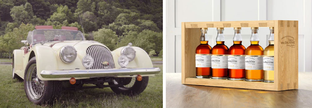 Balvenie Whisky & Morgan Roadster