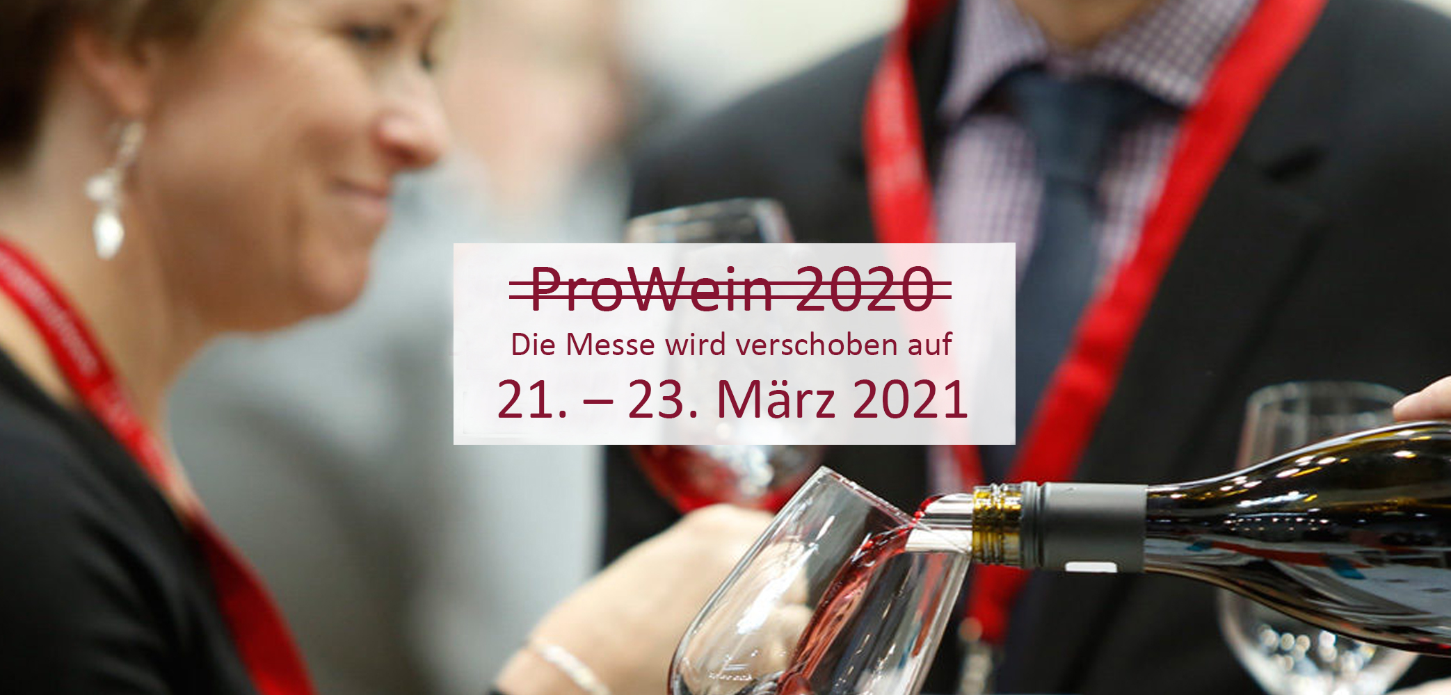 ProWein verschoben